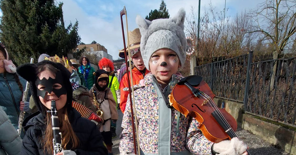 Faschingdienstag in der Musikschule